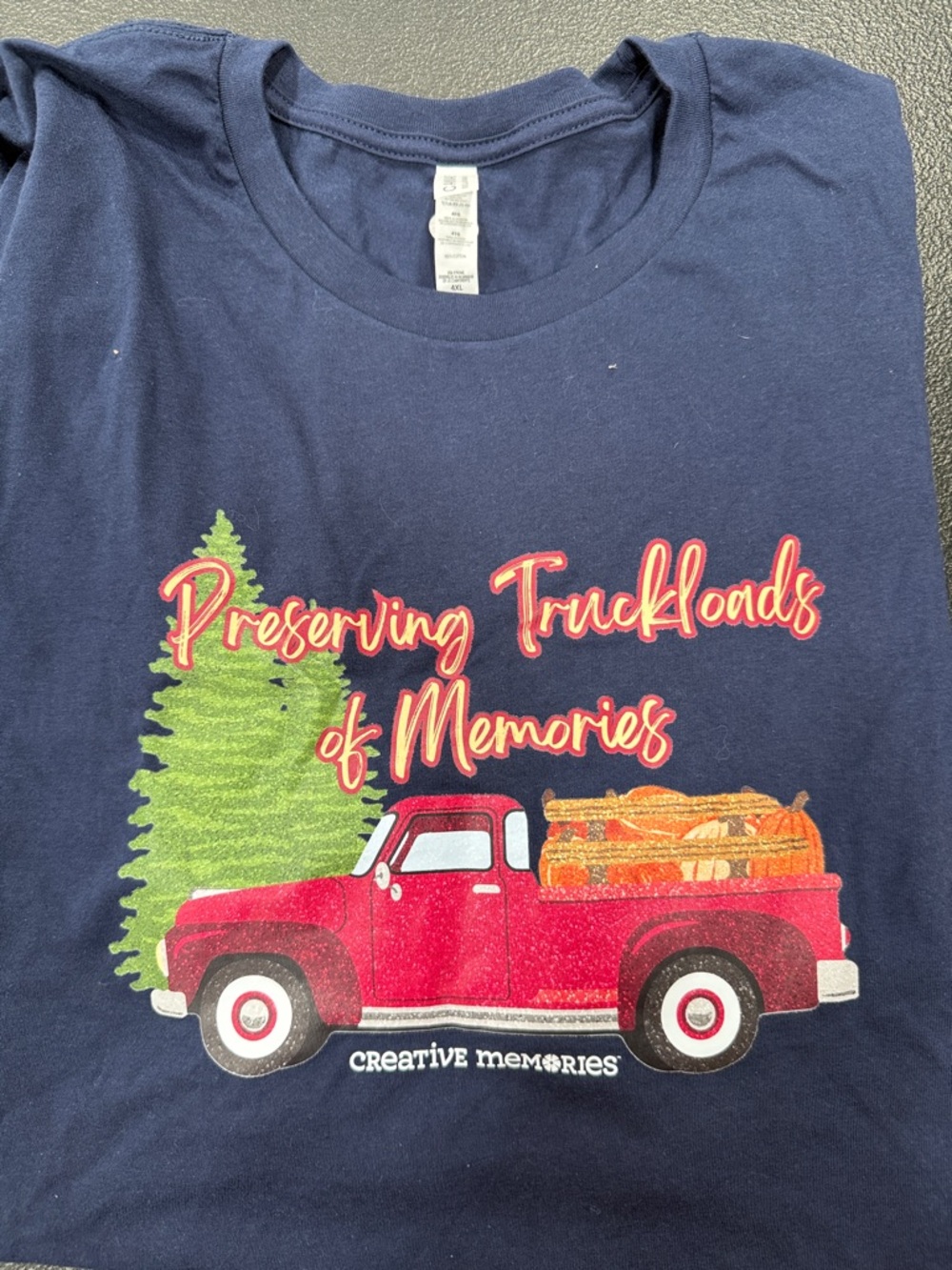 4XL Creative Memories Truckload of Memories T